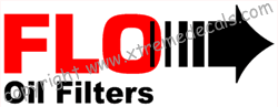 Flo Oil Filters decal 2 Colour